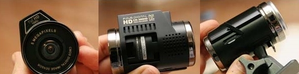 Small and Compact FineVu CR300 HD Video Recorder.